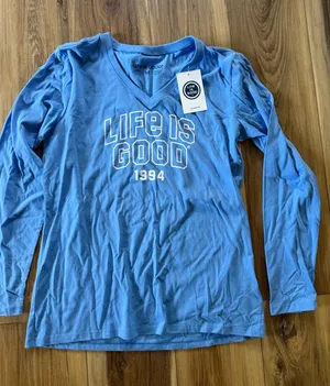 Life is Good Long Sleeve T-Shirt thumbnail 1