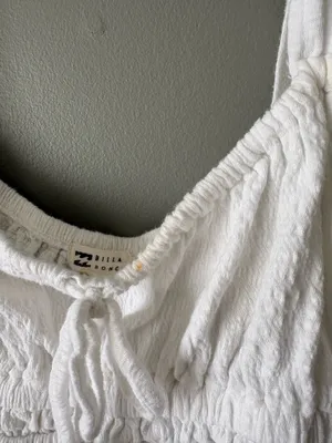 Billabong Tank Cropped Top White thumbnail 4