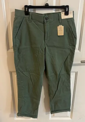 Green Chino Pants Old Navy thumbnail 1