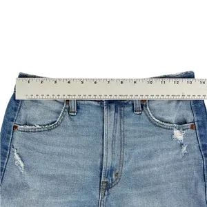 Abercrombie Zoe Natural Rise Ankle Straight Leg Jeans Light Wash Size‎ 6 / 28 thumbnail 5