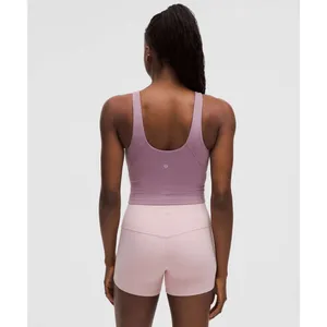 Lululemon Align High-Neck Tank Top Light Support Lavender Lux Size 8 thumbnail 9