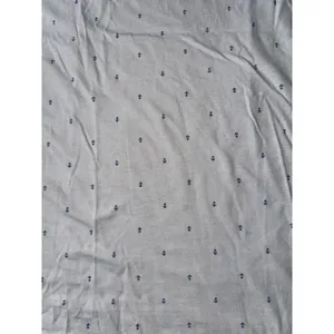 Old Navy Women's White Blue Anchors Soft Wash Short Sleeve Tee Size‎ XL thumbnail 3