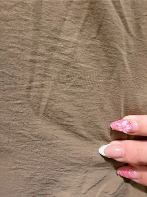 Commense oversized button down blouse small tan fall capsule minimalist Flawed thumbnail 2