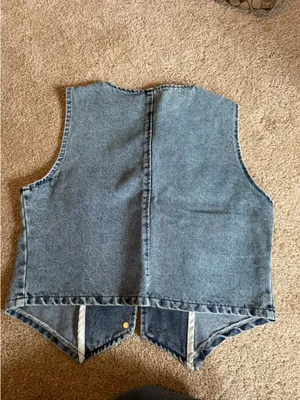 Denim top Blue thumbnail 3