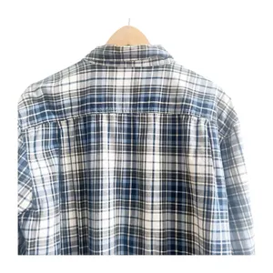 Carhartt Men’s Plaid Flannel Size XL Blue Black White Cotton Long Sleeve thumbnail 6