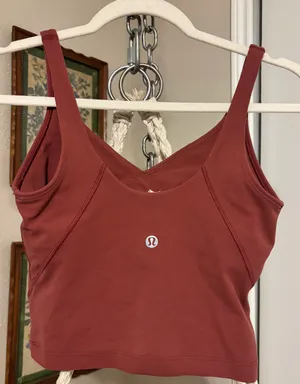 Lululemon Red Align Tank thumbnail 2
