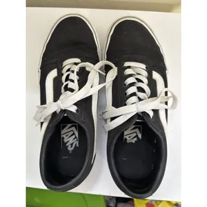 Vans Ward Canvas Black White Classic Women’s Size 6 Casual Classic Skater Grunge thumbnail 7