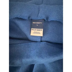 Old Navy‎ Maternity Large Royal Blue Ribbed Mock Neck Sleeveless Midi Dress NWT thumbnail 2