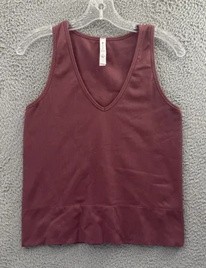 Athleta‎ Aurora Tank Camisole Top Athletic Athleisure Mauve Pink Women's Large thumbnail 1