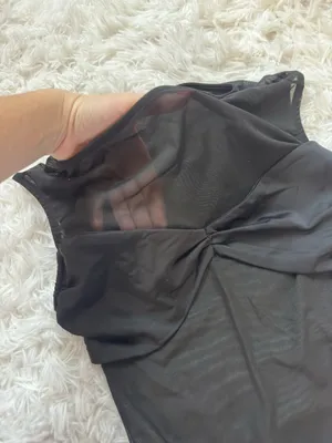Black mesh going out top Size XS thumbnail 2