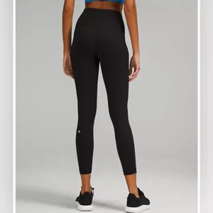 Lululemon Wunder Train leggings 25” HR size‎ 4 in black thumbnail 2