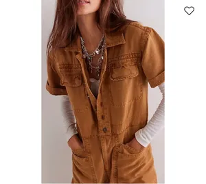 Free People | We The Free Maxie Washed Coverall In Cathay Spice Size 2 thumbnail 2