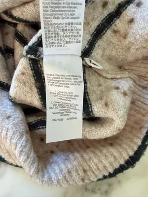 EUC Madewell Wedged V-Neck Sweater • size Large • NT588 PILLING thumbnail 11
