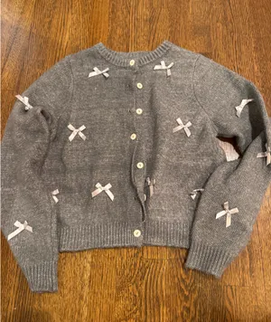 Cotton On Bow Accent Cardigan thumbnail 1