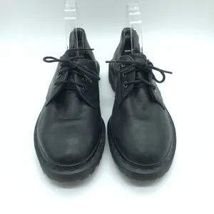 Dr. Martens Immanuel Loafers Lace Up Leather Black Mens 7 Womens 8 thumbnail 2