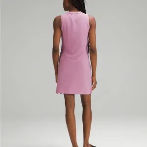 Lululemon Classic Fit Cotton Blend Dress Size 4 Velvet Dust SOLD OUT ONLINE thumbnail 2