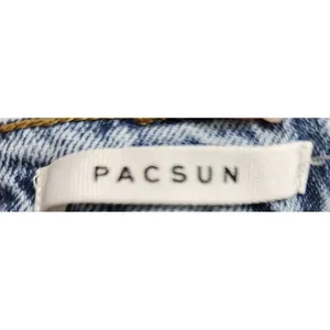 PacSun Light Wash Mom Shorts High Rise Denim Roll Cuff Summer‎ Casual Size 25 thumbnail 4