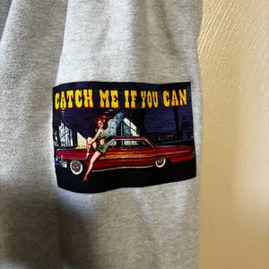 Boys Lie Sweatpant Heather‎ Ash Gray Heart Racer V2 Catch Me If You Can Small thumbnail 2