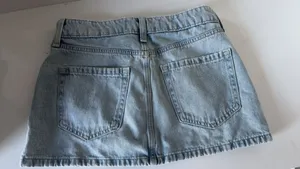 hollister jean skirt thumbnail 2