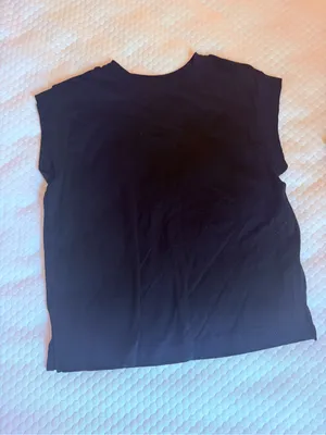 Classic Black Women's Cap-Sleeve Top thumbnail 2