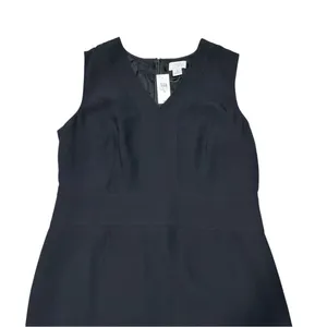 NEW Ann Taylor Loft Black V Neck Sleeveless Sheath Dress Plus size 14 thumbnail 3