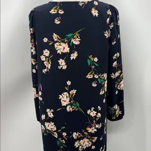 Lulu's Herbaceous Babe Navy Floral Shift Large Dress thumbnail 5