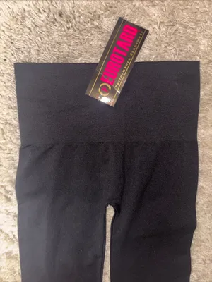 Eurotard Performance Dancewear High-Waist Black Leggings thumbnail 4