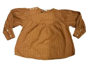 MNG Women’s Top Sz 2‎ Rust Brown thumbnail 1