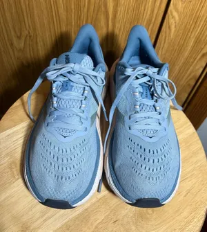 Hoka Women's Light Blue Athletic Running Shoes thumbnail 1