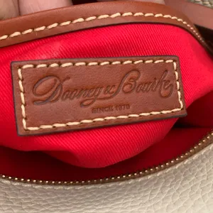 New Dooney & Bourke Janie‎ Leather Bone tote bag handbag thumbnail 6