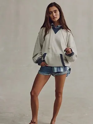 NWT Free People We The Free Lou Baked Hoodie thumbnail 3