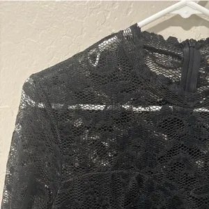 Stanzino Black Lace Long Sleeve Dress thumbnail 5