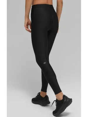 Alo Airlift High-Waist Light Speed Leggings Black Hi-Rise Waisted Tights Pants S thumbnail 2