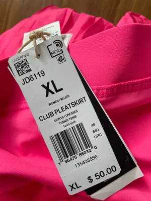 Adidas womens club pleat skirt thumbnail 8