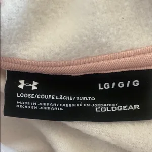 Under Armour Pink Cowl Neck Sweater‎ Size L thumbnail 3