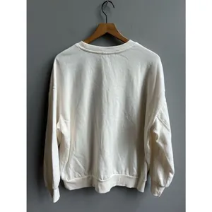 Z Supply Evereve Vacay Sweatshirt Crewneck Pullover Cream White Blue Size Small thumbnail 6