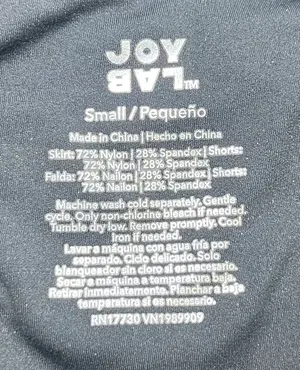 Joy Lab Women’s Skort Black Size Small NWT Tennis Golf Pickleball thumbnail 7