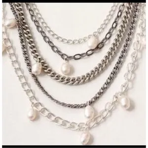 Stella and Dot Avery multi strand pearl necklace thumbnail 2