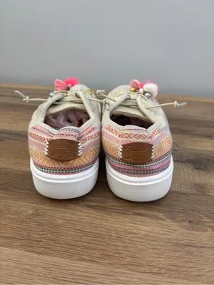 Hey Dude Cody Boho Mix Slip On Casual Shoes Natural Multi Women’s thumbnail 5