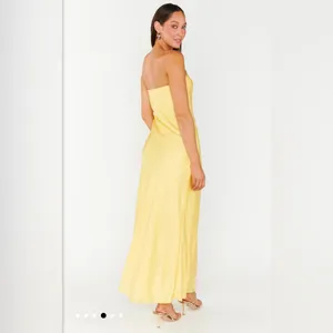 NWOT SHOW ME YOUR MUMU - Taylor Tube Dress size small Color Yellow Luxe thumbnail 2