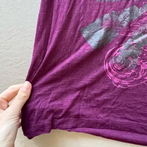 Express Cyber Grunge Affliction Style Graphic Tee thumbnail 4