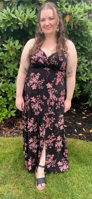 Windsor Cherry blossom maxi dress thumbnail 1