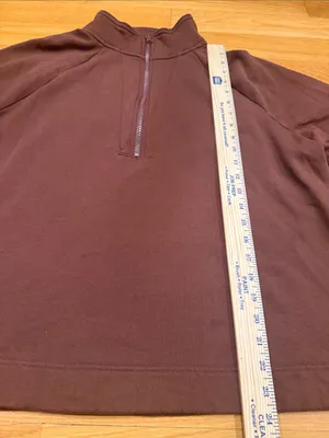Terra & sky half zip sweater shirt size 1X (16w~18w) thumbnail 4