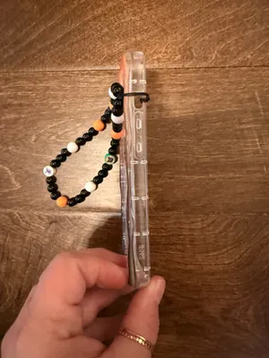 EUC Halloween Ghost iPhone 14 Case with Beaded Strap Multiple thumbnail 4