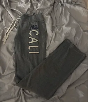 Y2K Hollister grey pants thumbnail 3