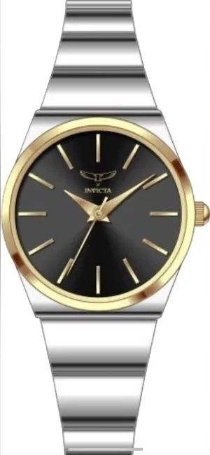 Invicta Celestial Women's 28mm Black Dial Watch Metallic Band BNIB Elegant thumbnail 1