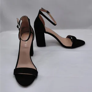 Madden Girl Dress Sandal Womens 10M Black Strappy Block Heel Shoes Wedding Party thumbnail 4
