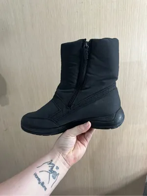 Women’s Totes Black Insulated Waterproof Winter Ankle Boots Size 10 thumbnail 4