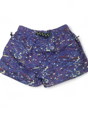 Nike ACG Multicolor Nylon Shorts Elastic-Waist Sz XS Gorpcore Hiking Running thumbnail 6