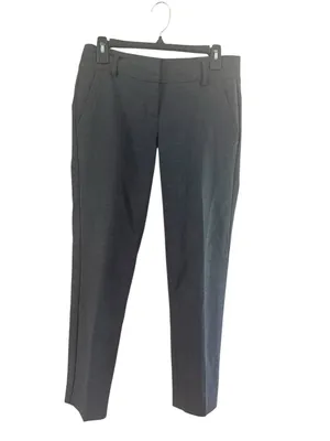Ann Taylor Charcoal High-Waist Tailored Trousers thumbnail 10